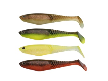 SHAD BERKLEY POWERBAIT CULLSHAD 12.5CM 4PCS MIXPACK DARKWATER
