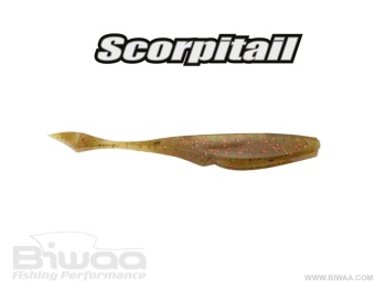 SHAD BIWAA SCORPITAIL 5 13CM 04 WATERMELON RED 6BUC/PLIC