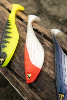 SHAD BLACK CAT BIG HIT SHAD 18CM RED HEAD - Img 2