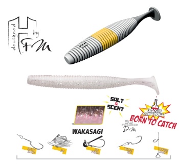 SHAD FAT HERAKLES-OW105 4.2 10.5cm Wakasagi