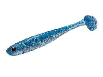 SHAD MAJOR CRAFT STABI SHAD SLIM 4 10.2cm #002 Blue Silver