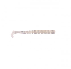 SHAD MUSTAD AJI PADDLE TAIL 5CM CLEAR LUMIN. S.GLITTER 12BUC/PL