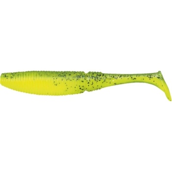 SHAD POWER GRUB KONGER 12.5CM TRANSPARENT LEMON 010 4BUC/PAC