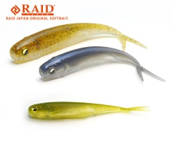 SHAD RAID FISH ROLLER 3 8.9CM 073 SWEET FISH 7BUC/PLIC