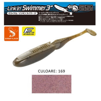 SHAD TIEMCO LINKIN SWIMMER 3 7.6CM CULOARE 169 9BUC/PLIC