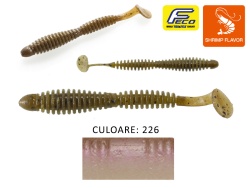 SHAD TIEMCO LOCOISM FLEXY SHAD 3.5 8.9CM CULOARE 226 P SMELT 7BUC/PLIC