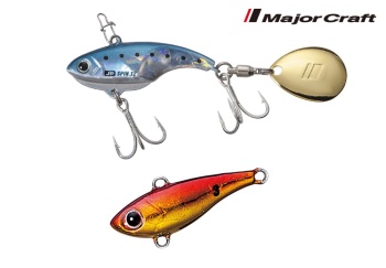 SPINERTAIL MAJOR CRAFT JIGPARA SPIN 3.9cm 12gr #003 Red Gold