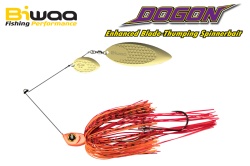 SPINNERBAIT BIWAA DOGON 1/2OZ 14GR 03 RED TIGER-GOLD BLADES
