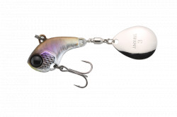 SPINNERTAIL JACKALL DERACOUP 1/2OZ CLEAR UP WAKASAGI