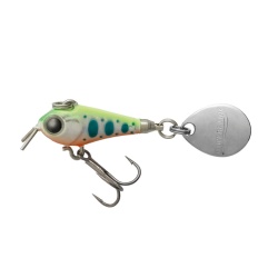 SPINNERTAIL TIEMCO RIOT BLADE S 25MM 9GR 102 HOLO CHARTREUSE BACK YAMAME