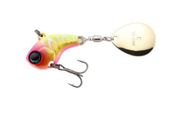 SPINNERTALE JACKALL DERACOUP 1OZ MOMOTORA CLOWN