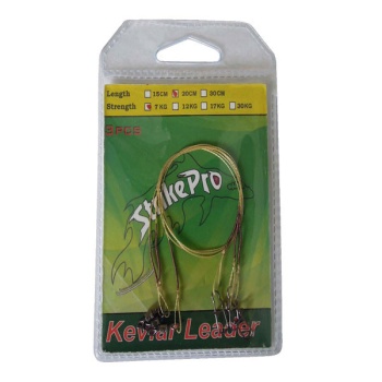 STRUNA KEVLAR STRIKE PRO 20CM/14KG 3BUC/PLIC