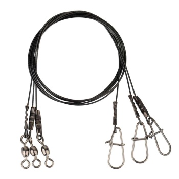 STRUNA SAVAGE GEAR BLACK7 TRACE 20CM 035MM/7KG 3BUC/PL - Img 2