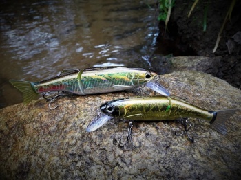 SWIMBAIT BIWAA N-DENGER 110SP 11CM 17GR D026 FIRE PIKE - Img 3