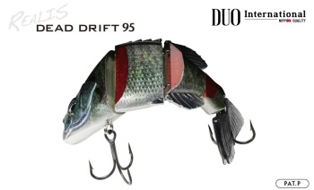 SWIMBAIT DUO REALIS DEAD DRIFT 95 9.5CM 28GR CYA0032 RED SHINER - Img 2