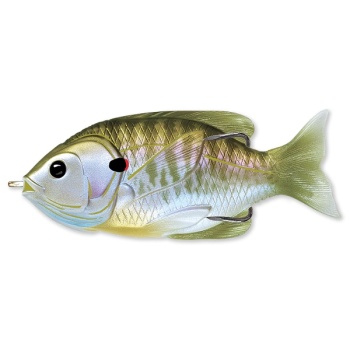 SWIMBAIT LIVE TARGET HOLLOW BODY SUNFISH WALKING BAIT 9CM/18G FLOATING NATURAL/OLIVE BLUEGILL