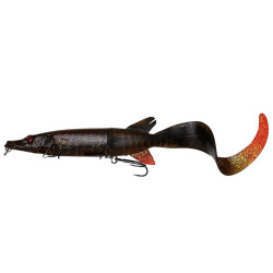 SWIMBAIT SAVAGE GEAR 3D HYBRID PIKE 17CM / 47G SLOW SINK MOTOR OIL