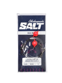 TAPARINA / MONTURA SHAKESPEARE 2-HOOK POP-UP BREAM RIG NR.2