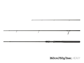 VARF LANSETA FEEDER DELPHIN M-REAXE 150G CARBON /HEAVY - ALB/ 1BUC - Img 7