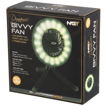 VENTILATOR & LAMPA CORT NGT DYNAMIC BIVVY FAN - Img 7