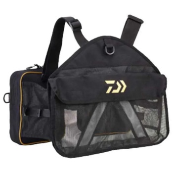 VESTA PESCUIT DAIWA GILET WADING BLACK-GOLD 46X38CM - Img 2