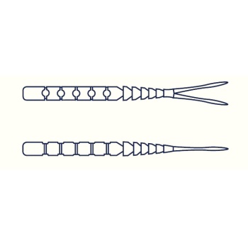 VIERME MUSTAD AJI MICRO PILO 5CM UV CLEAR PINK 16BUC / PL - Img 2
