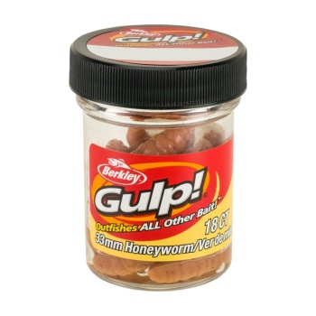 VIERMI ARTIFICIALI BERKLEY GULP HONEY WORM 33MM NATURAL - Img 4