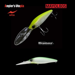 VOBLER APIA MAYOL 80S 80MM 15GR 10 HUMMER NIGHT