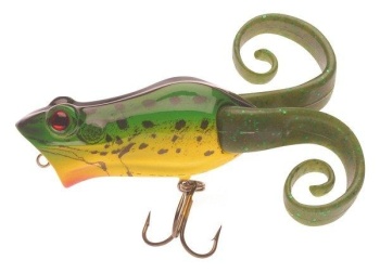 VOBLER BERKLEY FRENZY POWER POP FROG 6CM / 10G CHARTREUSE - Img 2