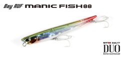 VOBLER DUO BAYRUF MANIC FISH 88 8.8CM 11GR CLA0618 UV CLEAR CRUSH