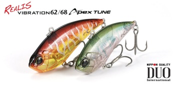 VOBLER DUO REALIS VIBRATION 62 APEX TUNE 6.2CM 9.7GR CCC3158 GHOST GILL - Img 2