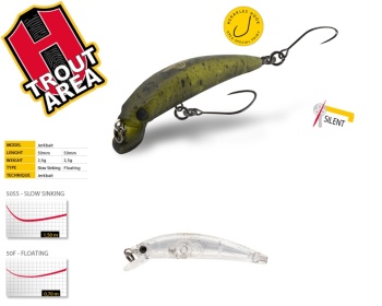 VOBLER HERAKLES TESER 50SS 5.0cm 2.5gr Ghost