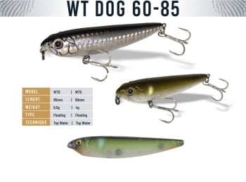 VOBLER HERAKLES WT-DOG 60 6cm 4gr Green Ayu