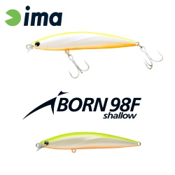 VOBLER IMA IBORN 98F SHALLOW 98MM 13GR 002 CHART BACK PEARL
