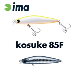 VOBLER IMA KOSUKE 85F 85MM 11.5GR 012 BLACK BLACK