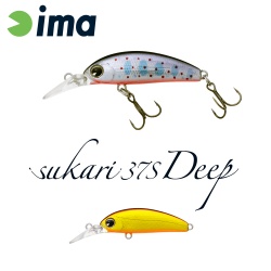 VOBLER IMA SUKARI 37S DEEP 37MM 3GR 001 AKAGANE
