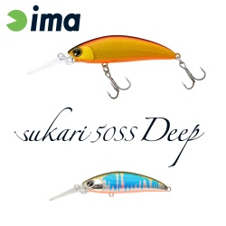 VOBLER IMA SUKARI 50SS DEEP 50MM 5GR 116 OIKAWA ORANGE BERRY