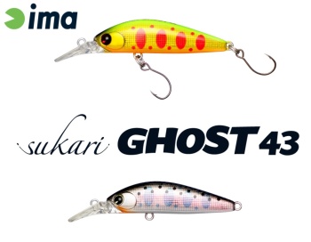 VOBLER IMA SUKARI GHOST 43SU 43mm 2.4gr 007 Yamame