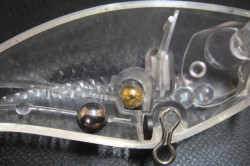 VOBLER JACKALL POMPADOUR 7.9CM 22G BLACK BONE