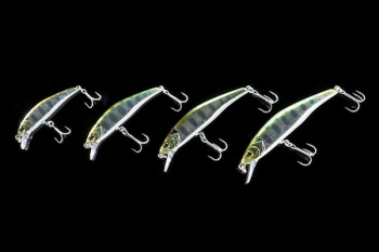 VOBLER JACKALL TRICOROLL RYUSHIN KNOCKER 63HW 6.3CM / 7.6G GOLD AYU - Img 3