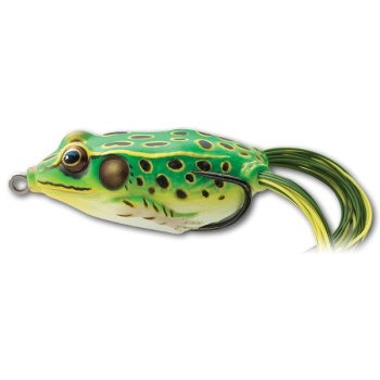 VOBLER LIVE TARGET HOLLOW BODY FROG WALKING BAIT 6,5CM/21G 512 FLORO GREEN/YELLOW