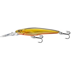VOBLER MUSTAD LIVETARGET RAINBOW SMELT JERKBAIT 11.5CM 18G GOLD ORANGE