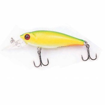 VOBLER OWNER MIRA SHAD 5267 MS-50SP 50MM 3.5GR 24 LIME CHART