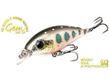 VOBLER PONTOON21 GEM 558 3.4CM 1.8G FLOATING SR - Img 3