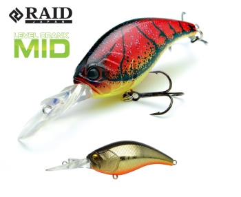 VOBLER RAID LEVEL CRANK MID 59MM 10.5GR 006 REAL KINKURO