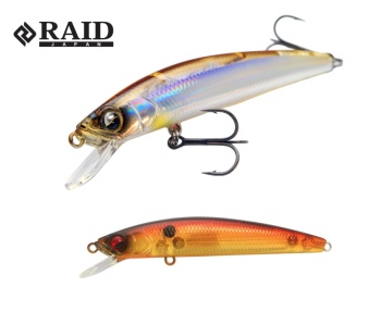 VOBLER RAID LEVEL MINNOW QUICK72 72mm 5.2gr 017 Sparkling Red