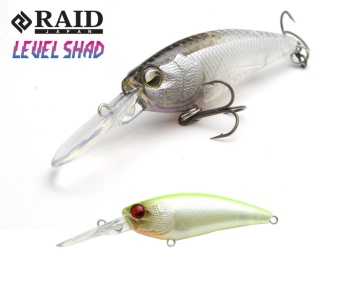 VOBLER RAID LEVEL SHAD 50.3MM 4.3GR SU 029 PEARLY CHART