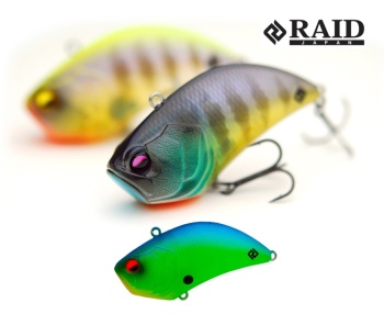 VOBLER RAID LEVEL VIB 54MM 10.6GR 001 BLUE BACK CHART
