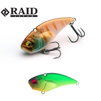 VOBLER RAID LEVEL VIB BOOST 11GR 46MM 001 SHIMANASHI TIGER
