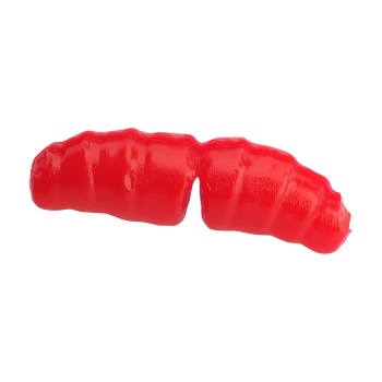 WORM BERKLEY POWERBAIT ACTION WAXIES 2CM RED
